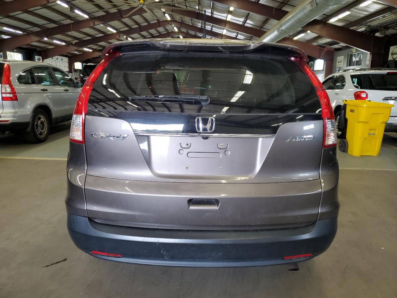 2012 Honda Cr-v Exl Gray vin: 5J6RM4H72CL010398