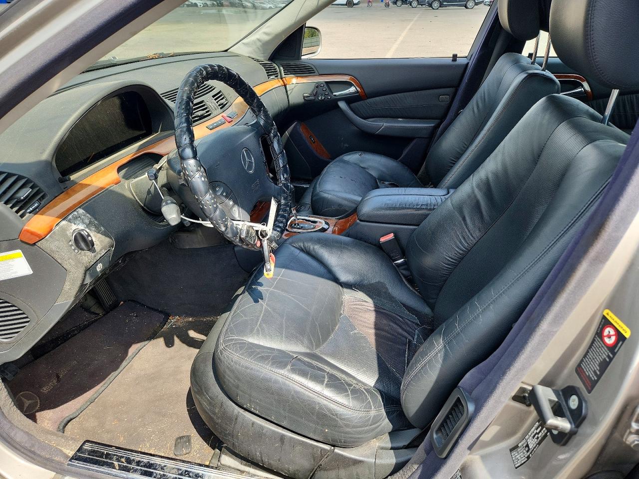 2006 Mercedes-benz S 350 Silver vin: WDBNF67J26A479108
