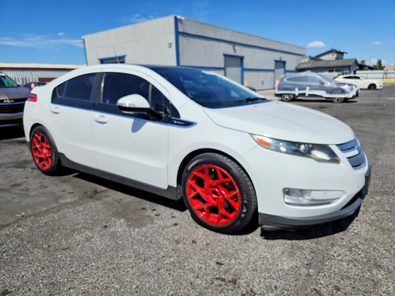 2012 Chevrolet Volt White vin: 1G1RD6E43CU105664