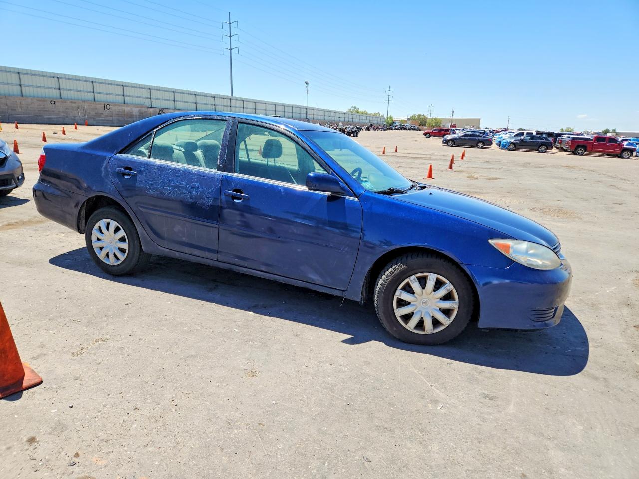 2006 Toyota Camry Le Синий vin: 4T1BE32K56U140505