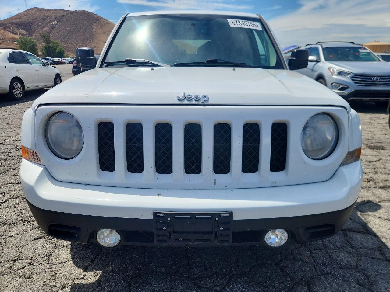 2014 Jeep Patriot Latitude Белый vin: 1C4NJPFB1ED849395