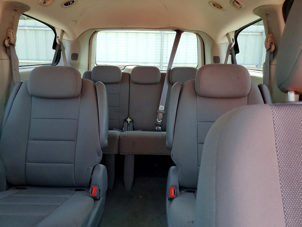 2008 Dodge Grand Caravan Se Red vin: 1D8HN44H08B135699