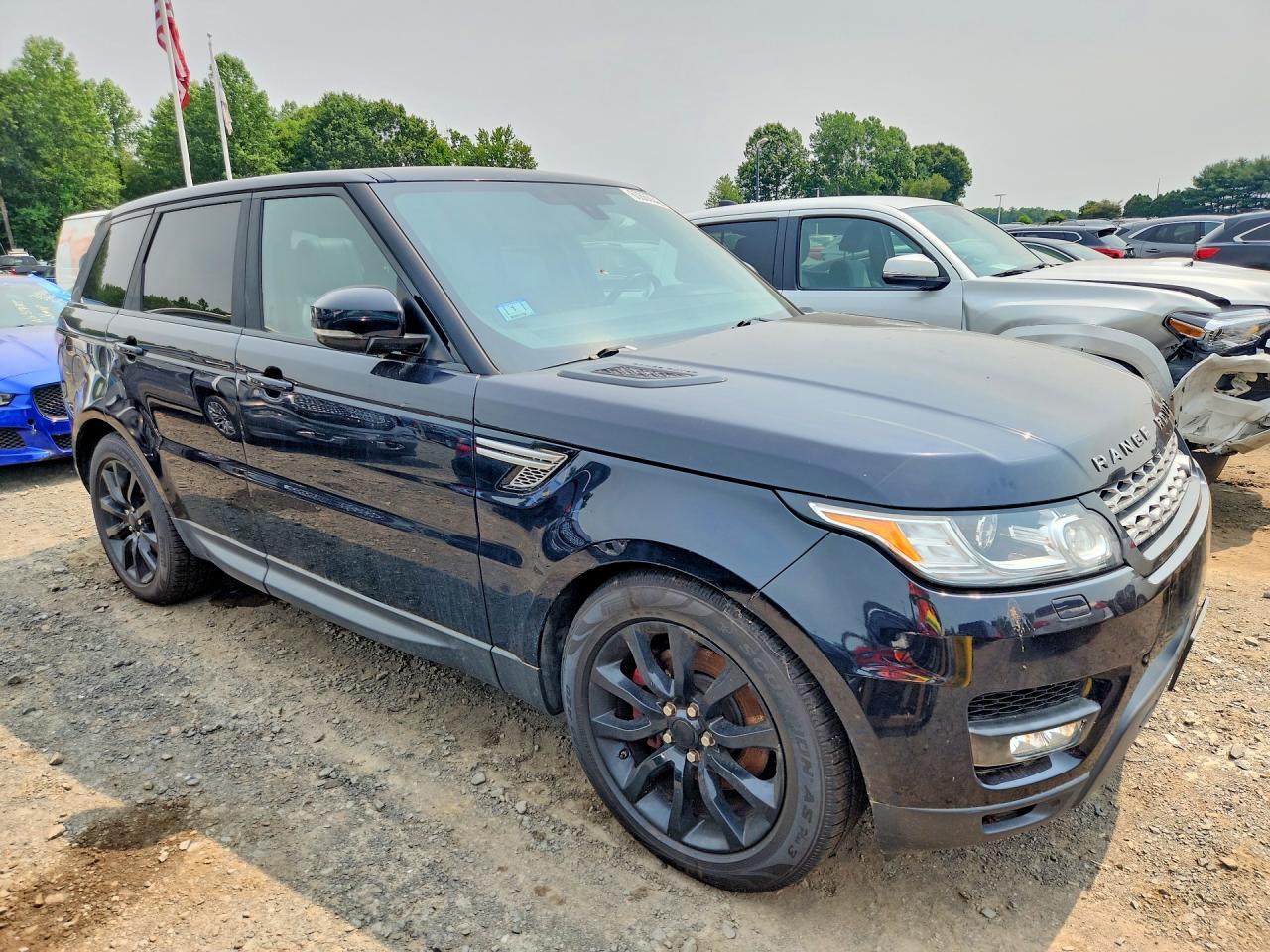 2015 Land Rover Range Rover Sport Hse Blue vin: SALWR2VFXFA533929