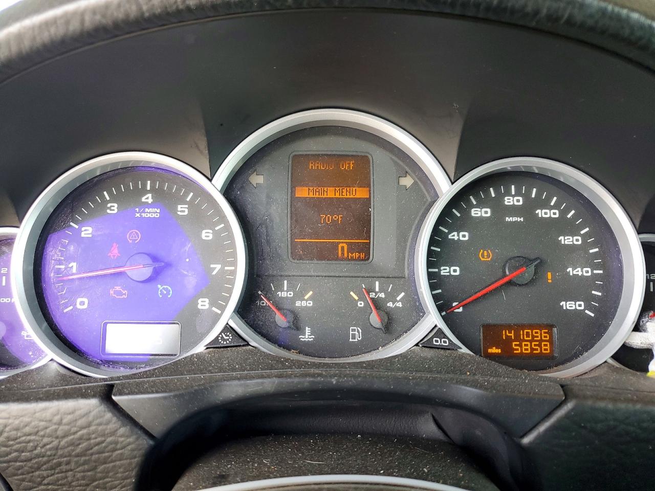 2008 Porsche Cayenne S Черный vin: WP1AB29P38LA34484