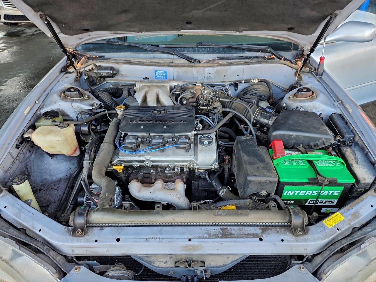 1996 Toyota Camry Le Silver vin: JT2BF12K0T0139893