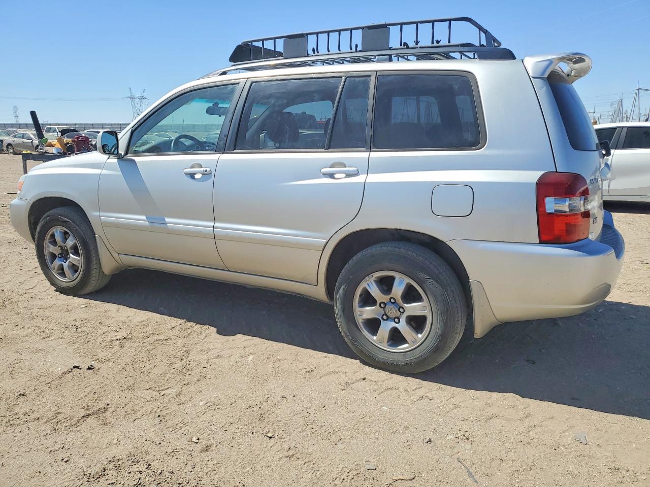 2005 Toyota Highlander Limited Silver vin: JTEGP21A650073888