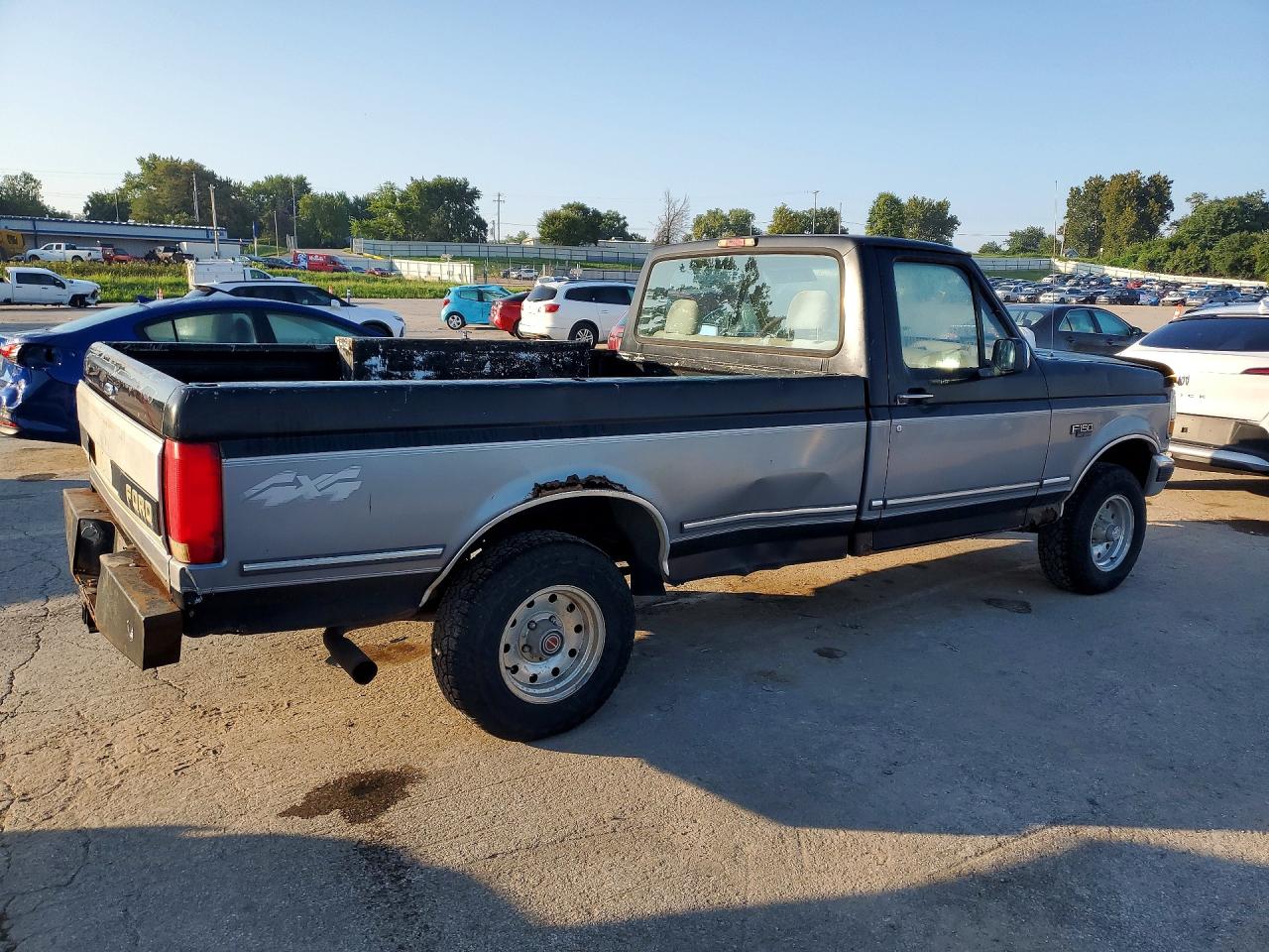 1994 Ford F150 Black vin: 1FTEF14H4RLB02214