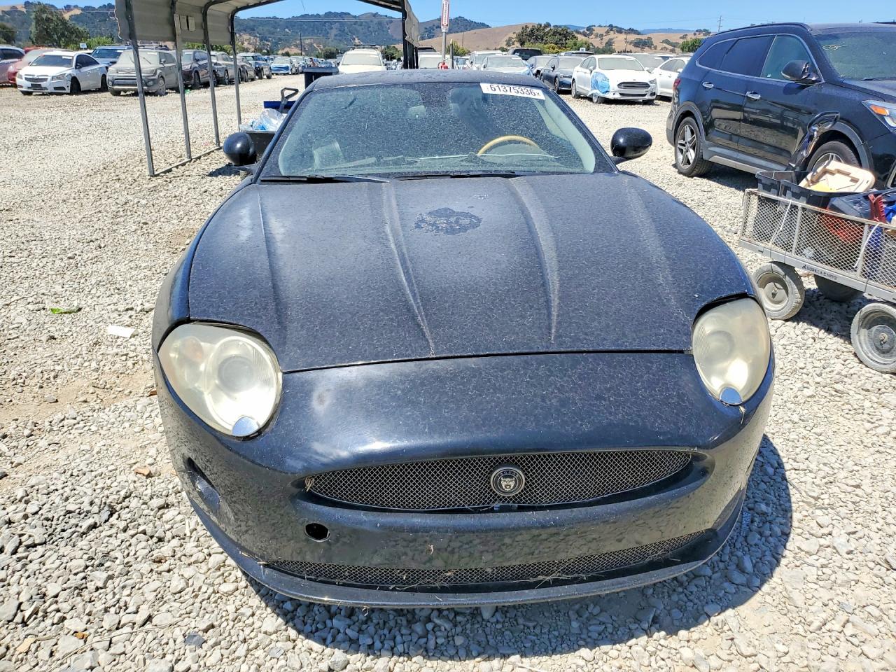 2007 Jaguar Xk Черный vin: SAJDA43B775B00178