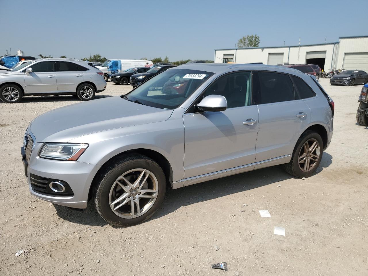 2016 Audi Q5 Premium Plus Silver vin: WA1L2AFP1GA049093