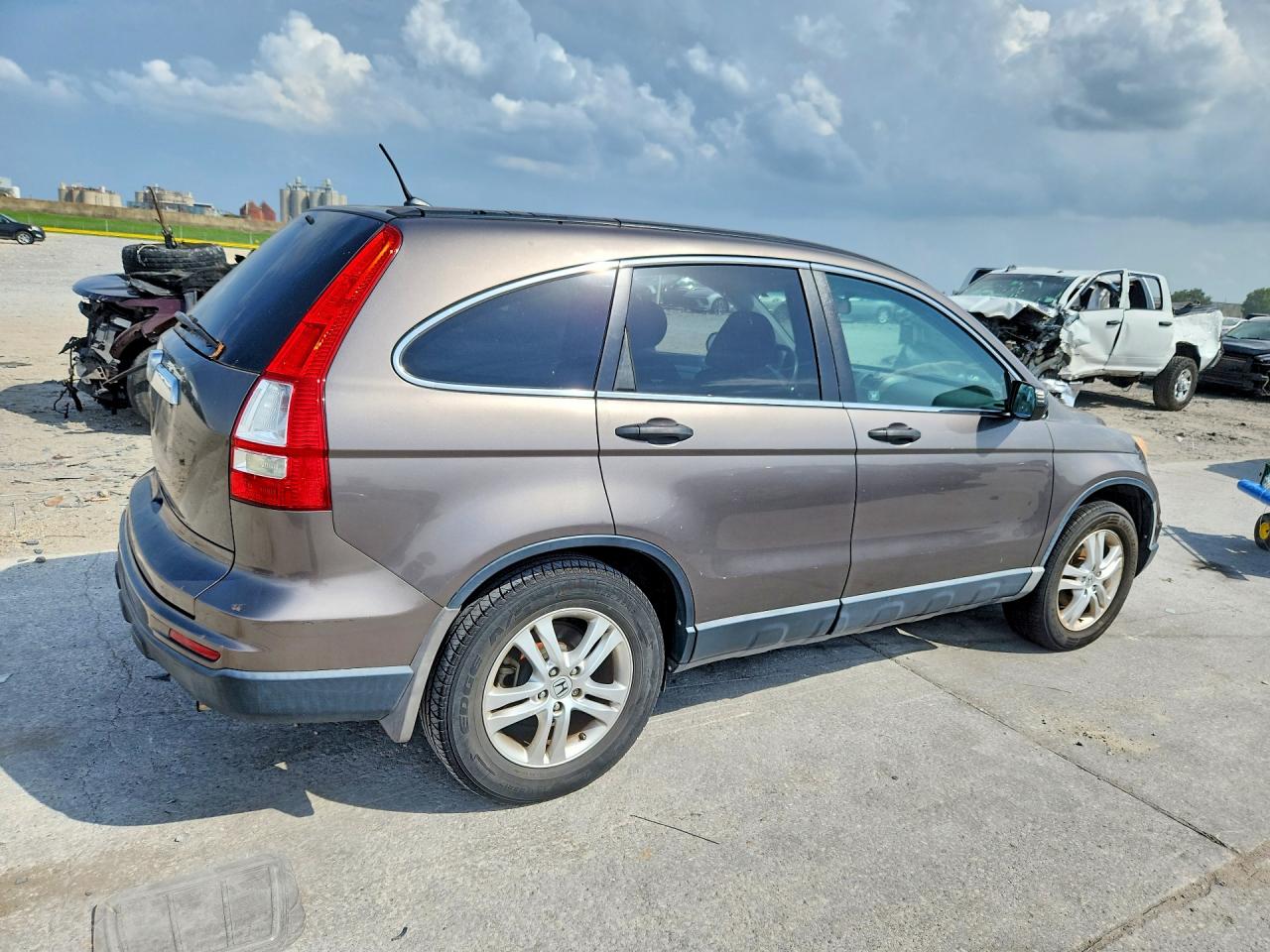 2010 Honda Cr-v Ex Charcoal vin: 3CZRE3H59AG700231