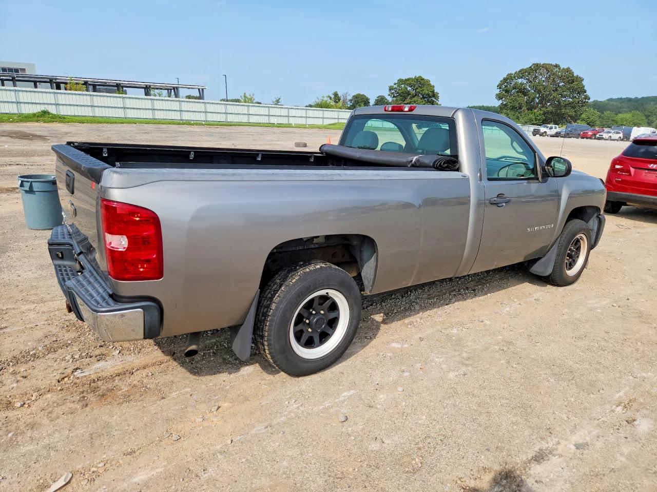 2008 Chevrolet Silverado C1500 Gray vin: 1GCEC14X18Z159191
