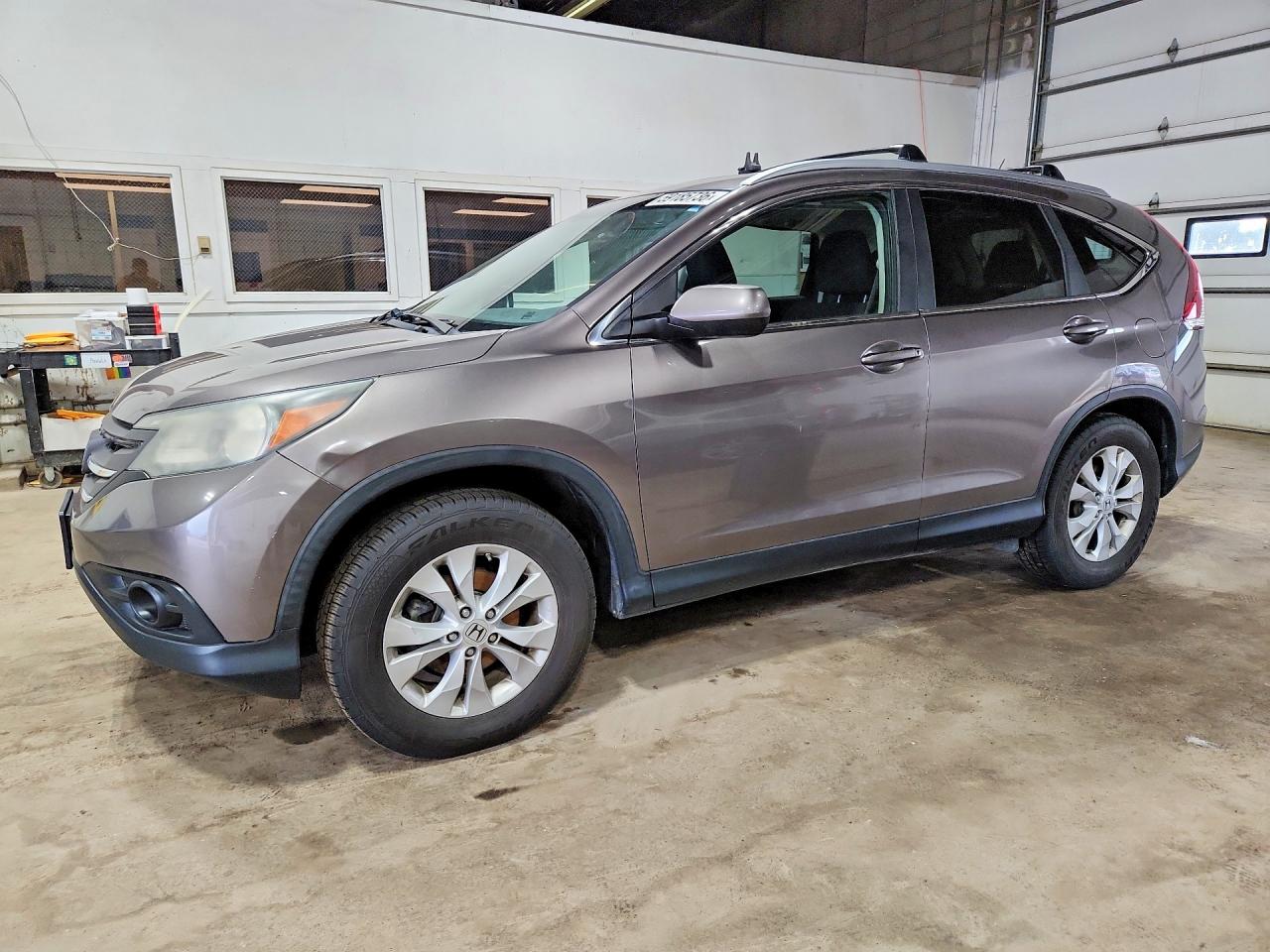 2013 Honda Cr-v Ex Tan vin: 5J6RM4H55DL005485
