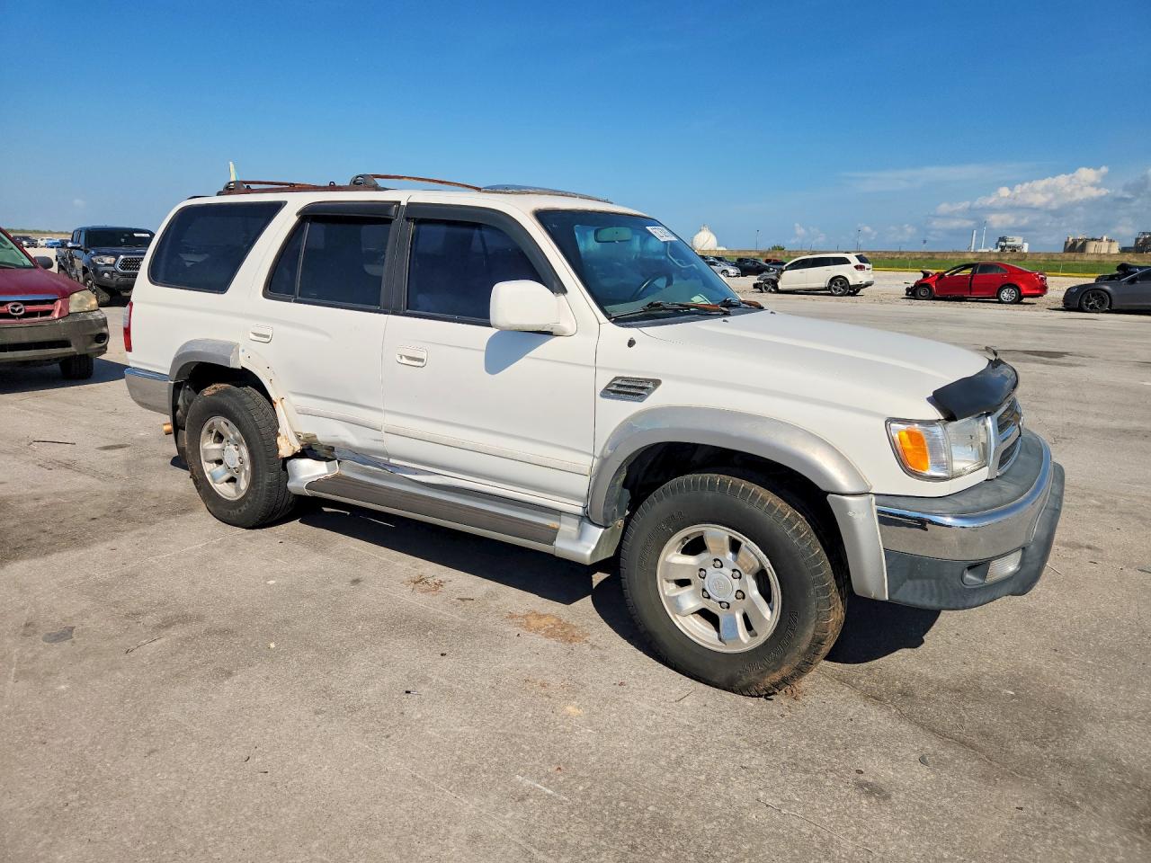 2000 Toyota 4runner Sr5 White vin: JT3GN86R3Y0160555