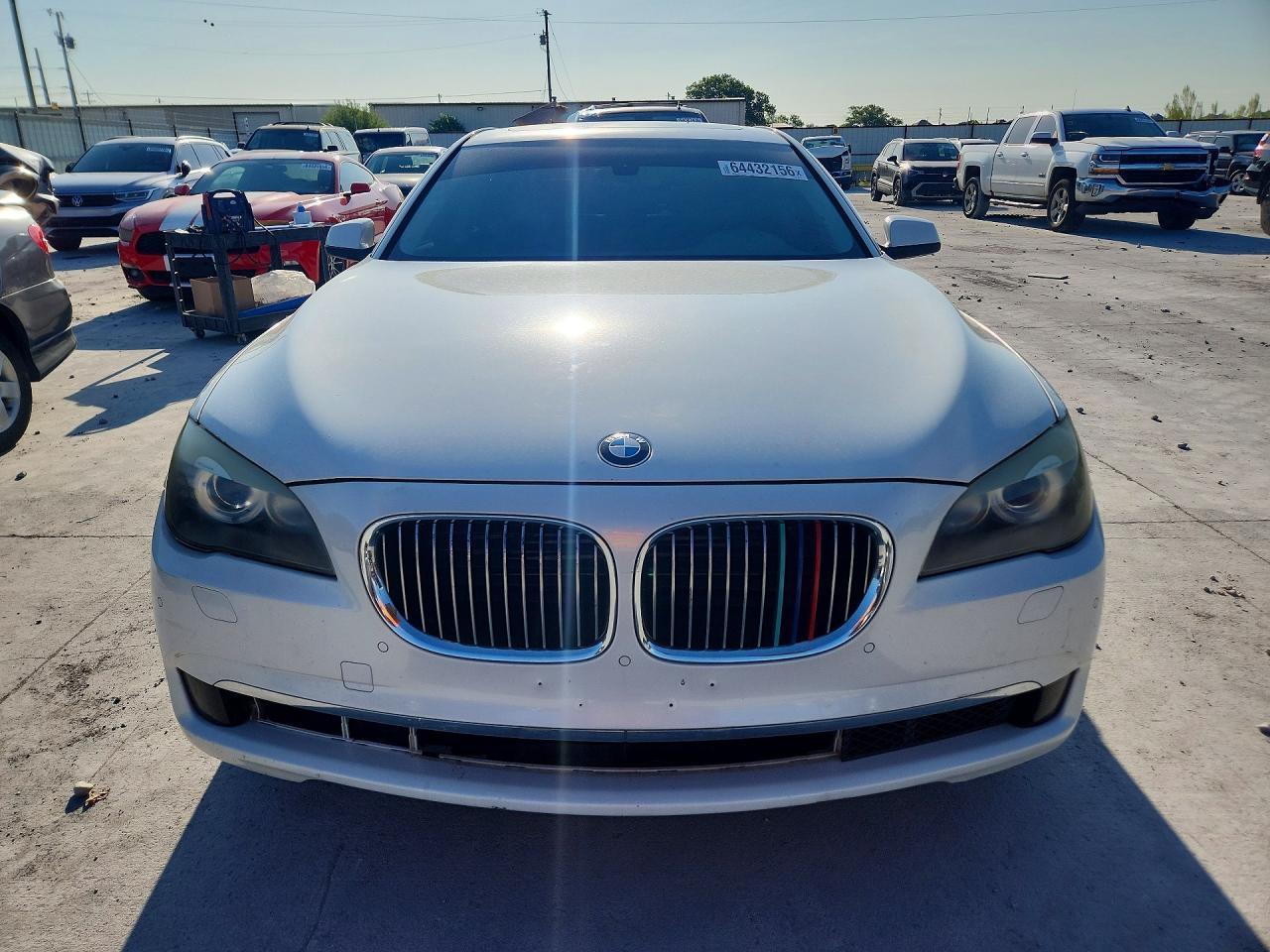 2010 Bmw 750 Li Xdrive Белый vin: WBAKC8C5XAC430847