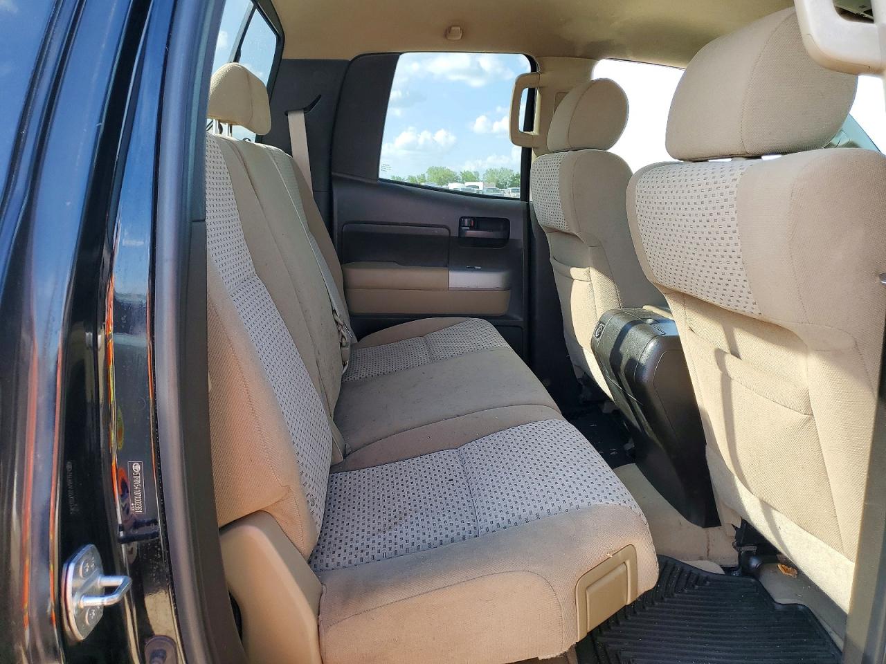 2007 Toyota Tundra Double Cab Sr5 Black vin: 5TFRV54107X032361