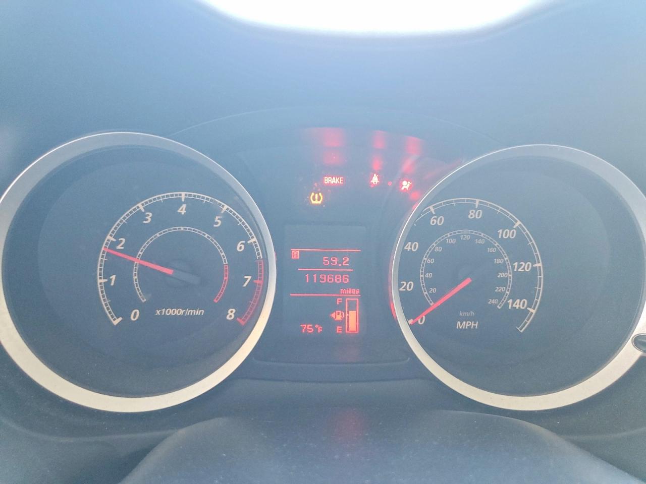 2013 Mitsubishi Lancer Es/es Sport White vin: JA32U2FU9DU023700