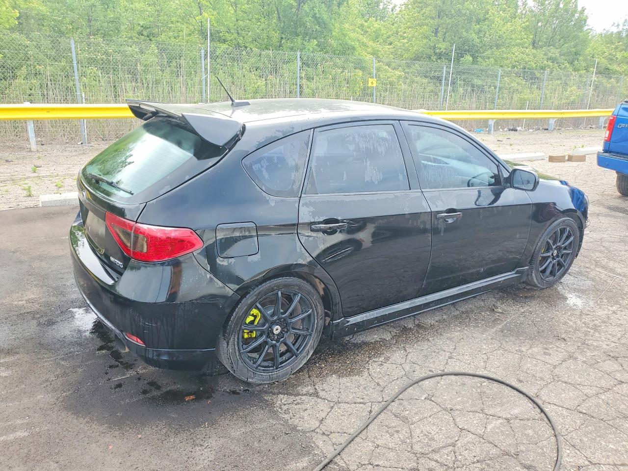 2010 Subaru Impreza Wrx Limited Черный vin: JF1GH7G65AG814301