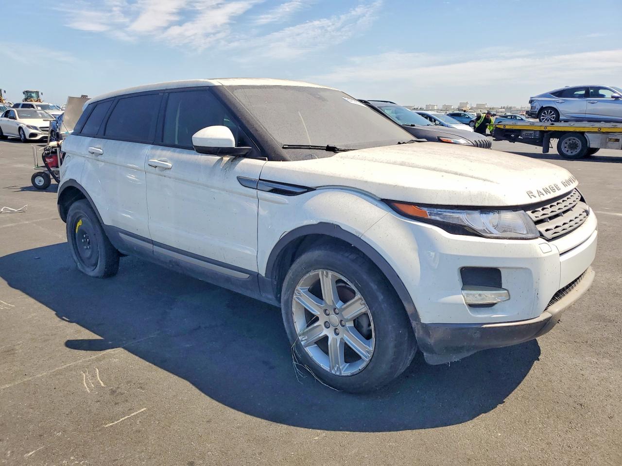 2015 Land Rover Range Rover Evoque Pure Plus Белый vin: SALVP2BG9FH076133