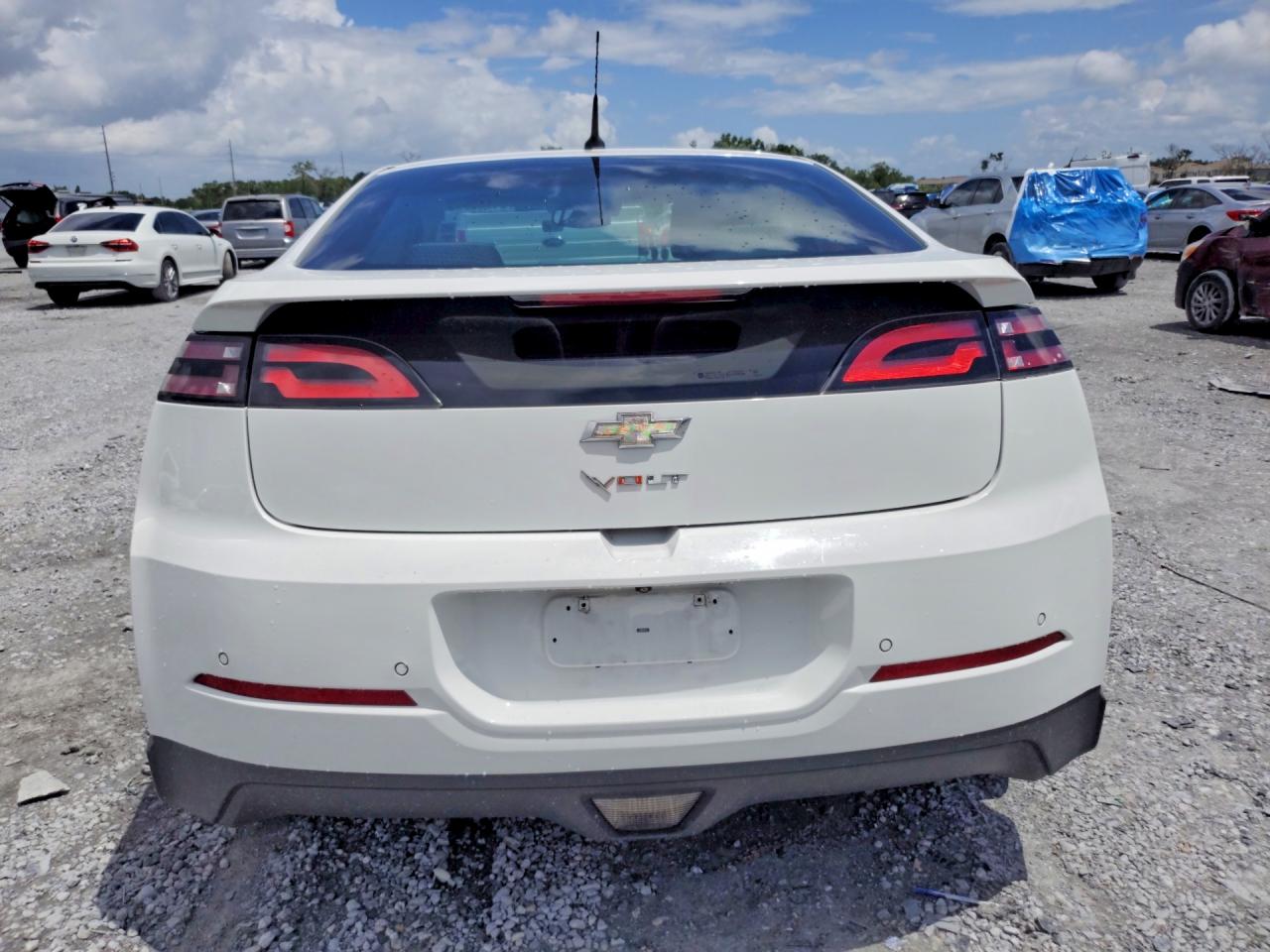 2014 Chevrolet Volt White vin: 1G1RF6E42EU139253