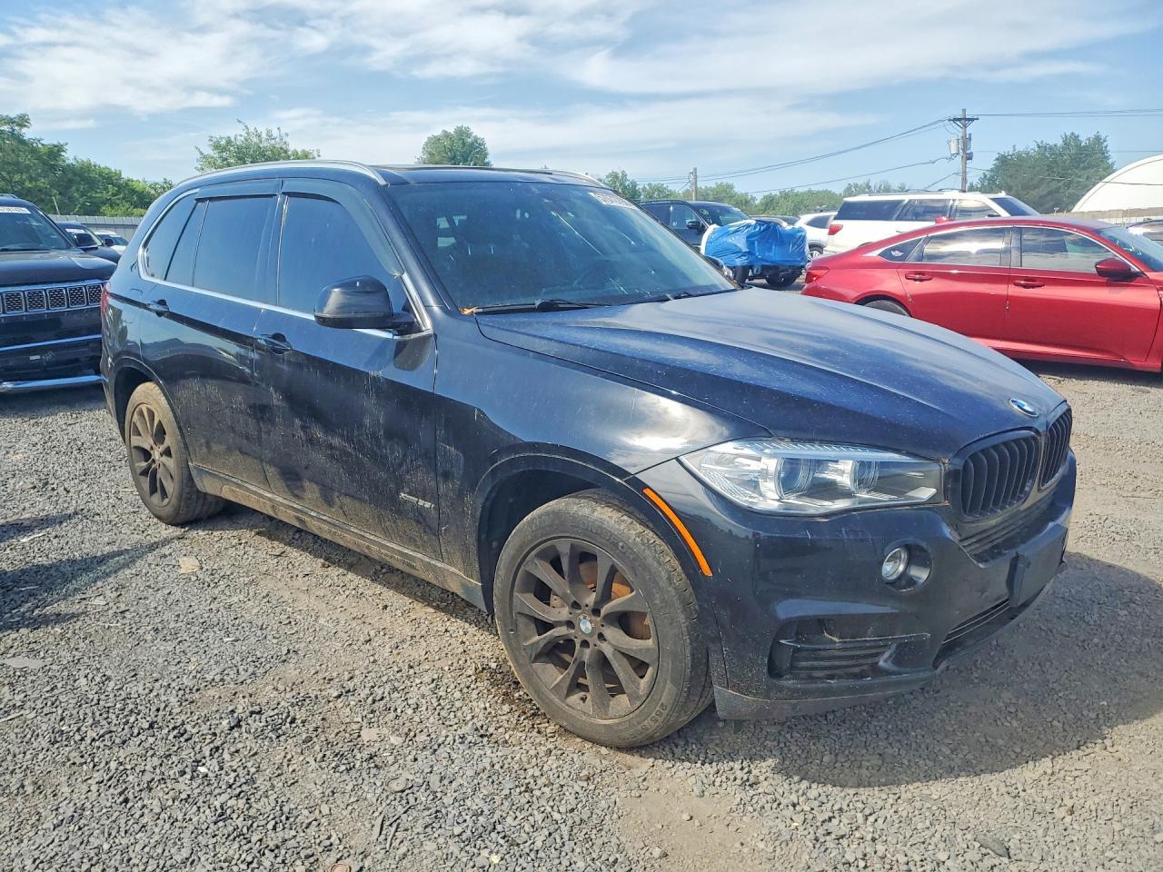 2015 Bmw X5 Xdrive35i Black vin: 5UXKR0C57F0K68735