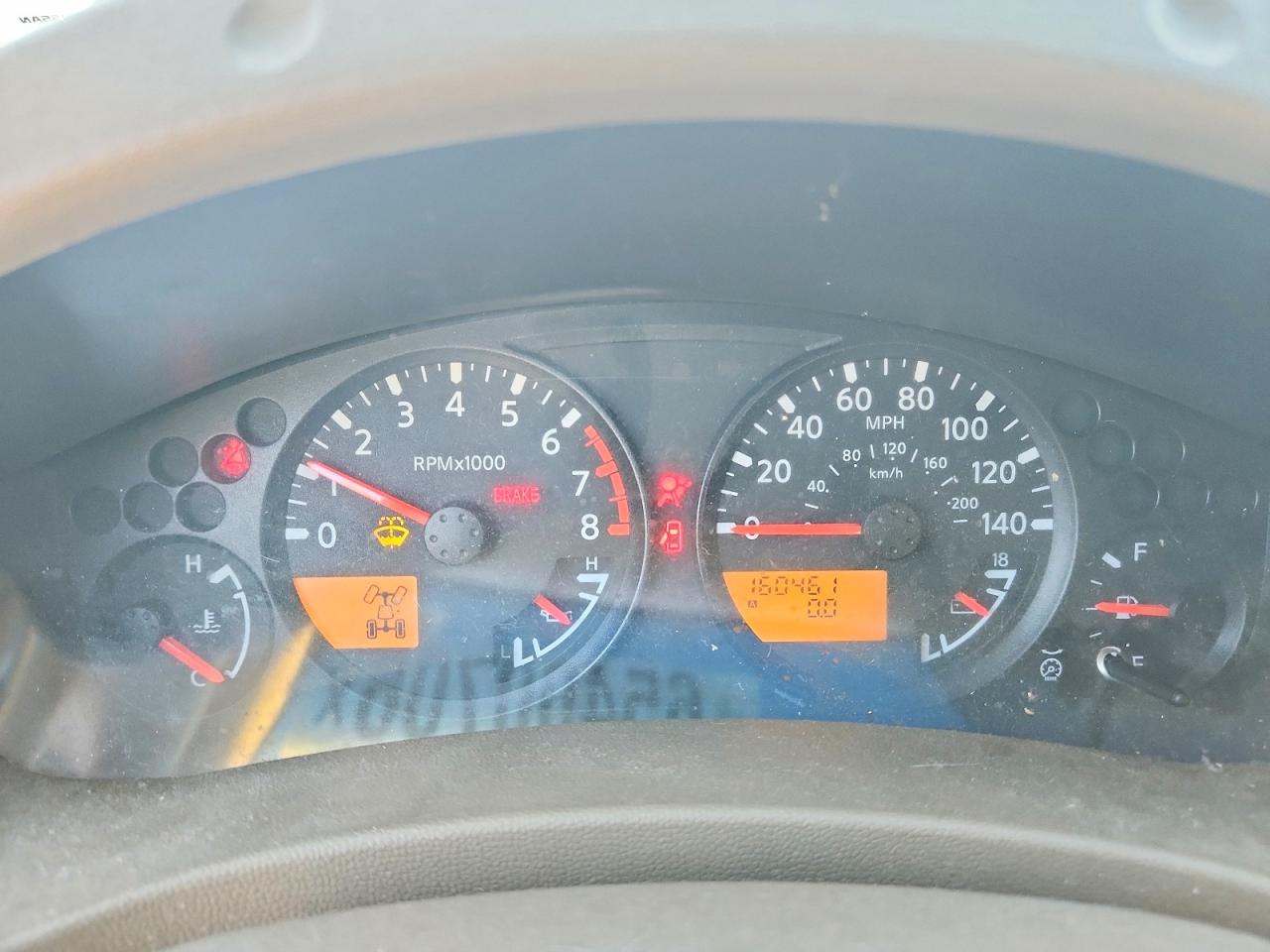 2005 Nissan Frontier Se Green vin: 1N6AD07W35C411592