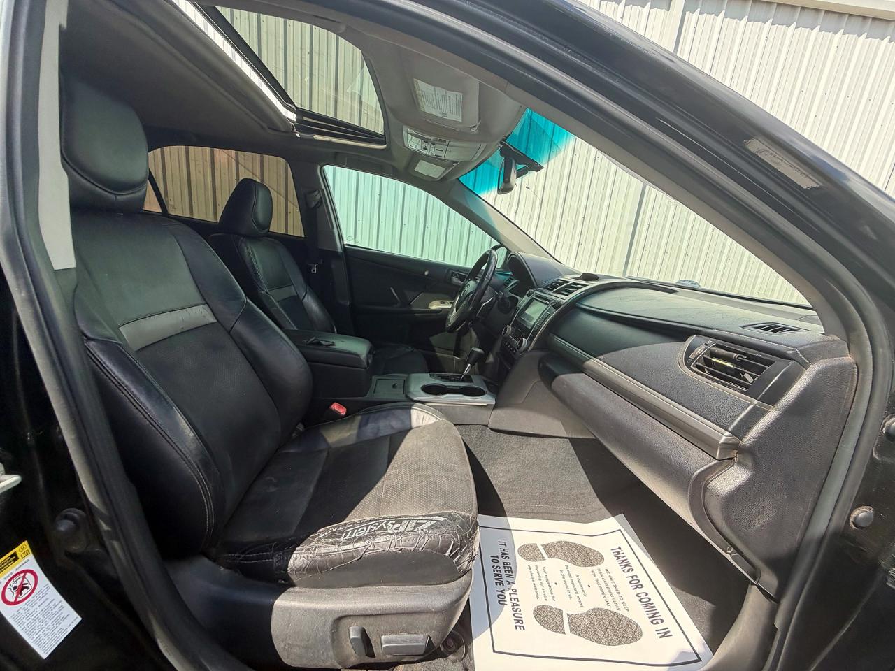 2012 Toyota Camry Se V6 Black vin: 4T1BK1FK8CU012181