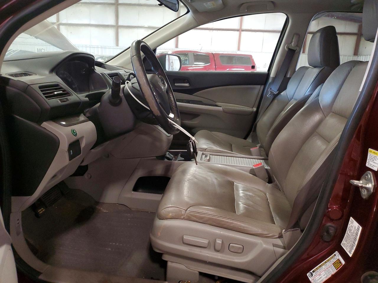 2012 Honda Cr-v Exl Burgundy vin: 5J6RM4H72CL033776