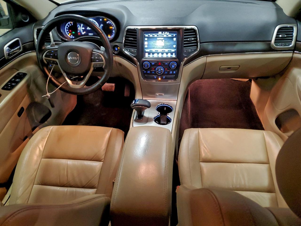 2014 Jeep Grand Cherokee Limited Silver vin: 1C4RJEBG3EC519576
