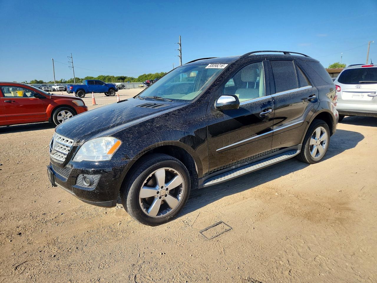 2010 Mercedes-benz Ml 350 4matic Черный vin: 4JGBB8GB6AA564199