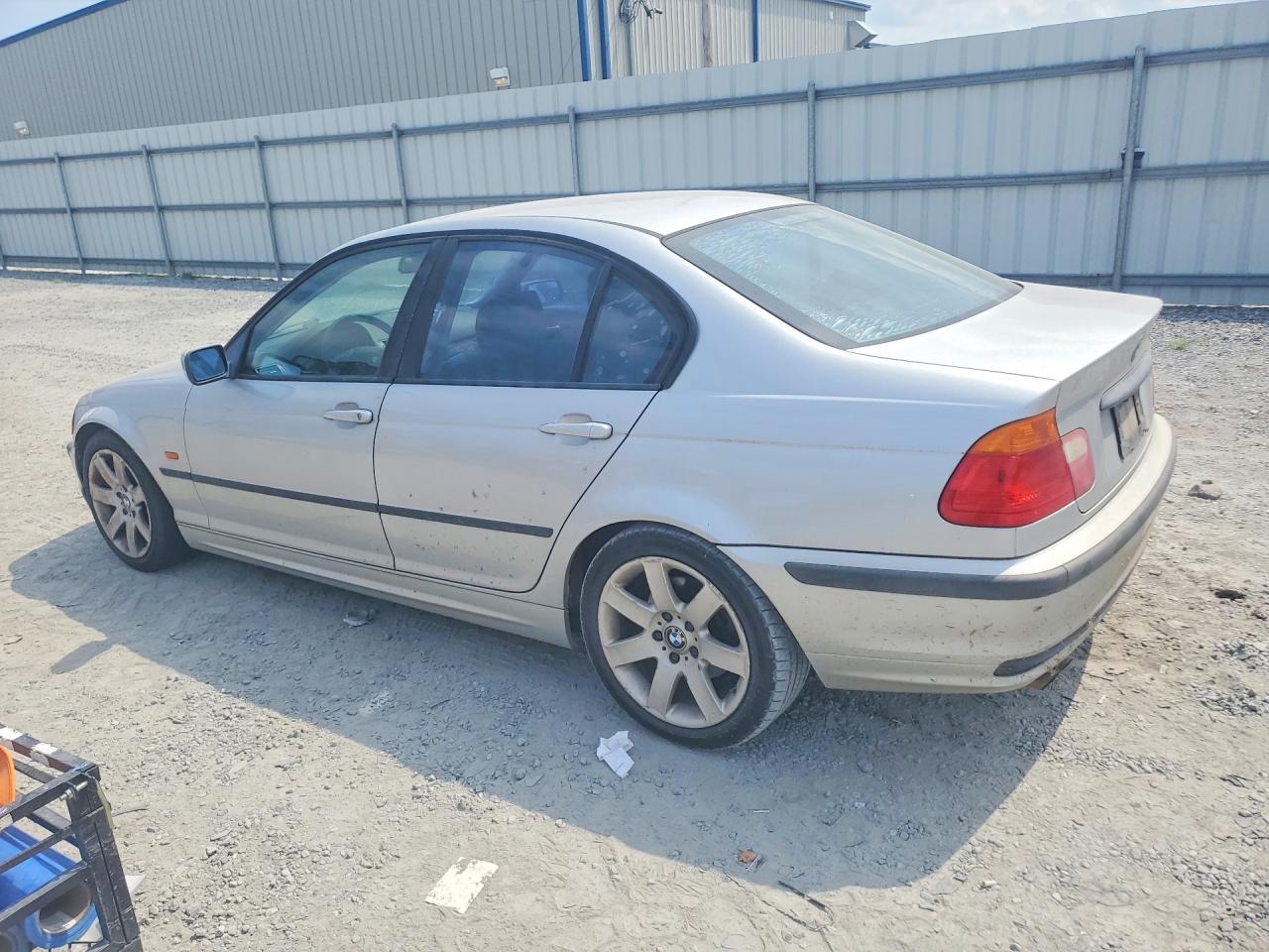2001 Bmw 325 I Silver vin: WBAAV33411FU95908