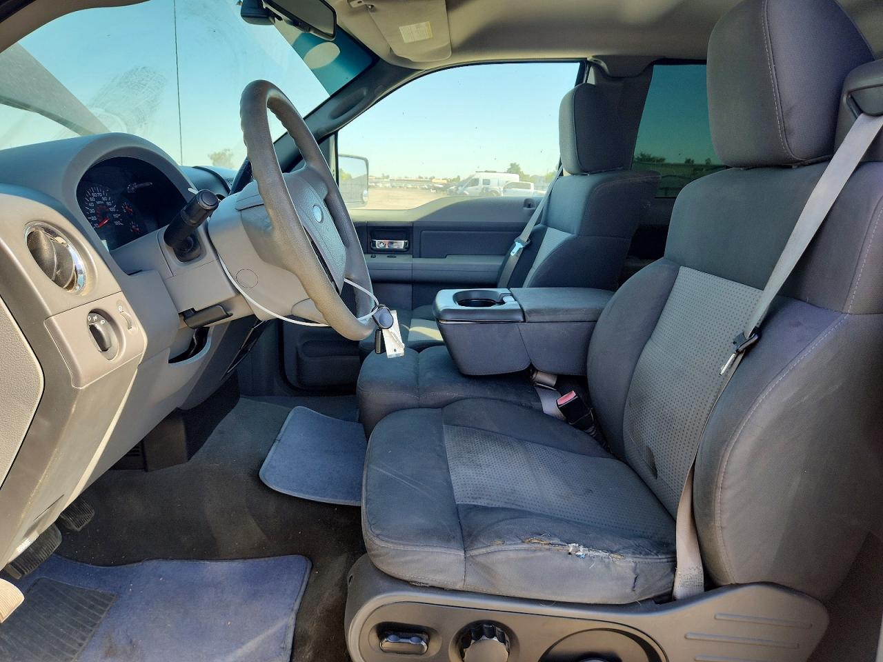 2007 Ford F150 Blue vin: 1FTPX14537NA04479