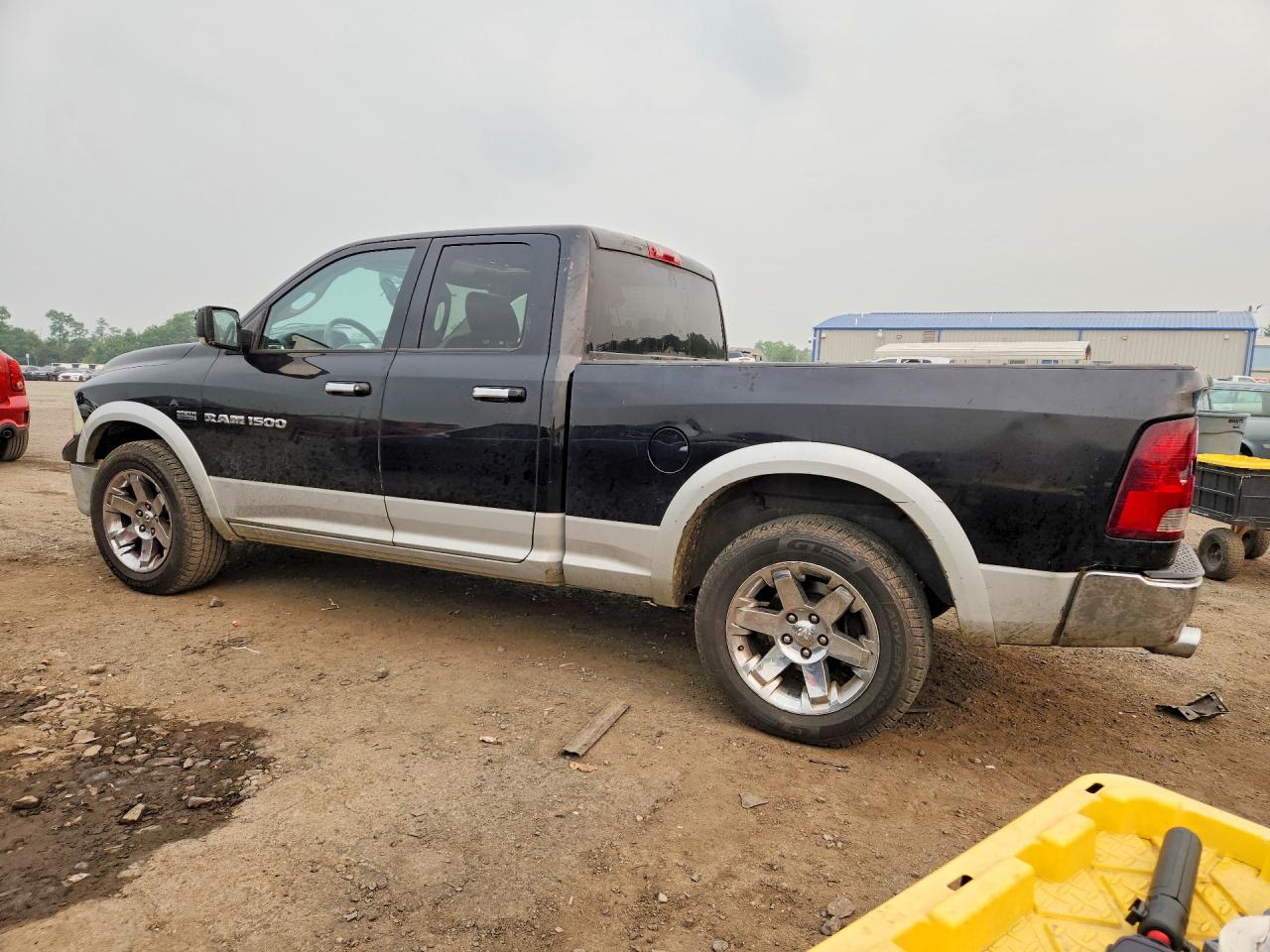 2012 Dodge Ram 1500 Laramie Black vin: 1C6RD7JT9CS209587