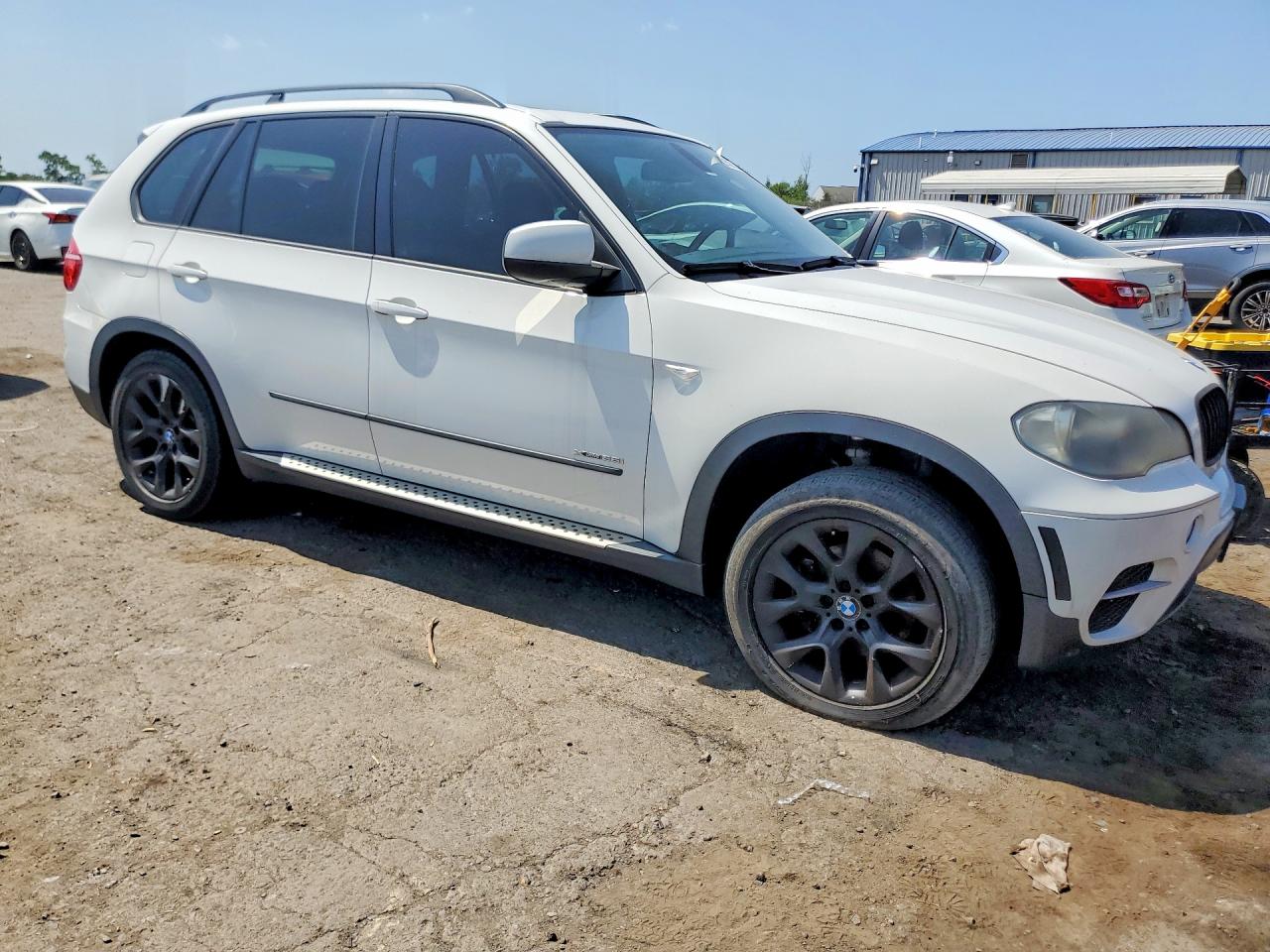 2011 Bmw X5 Xdrive35i White vin: 5UXZV4C56BLL58081