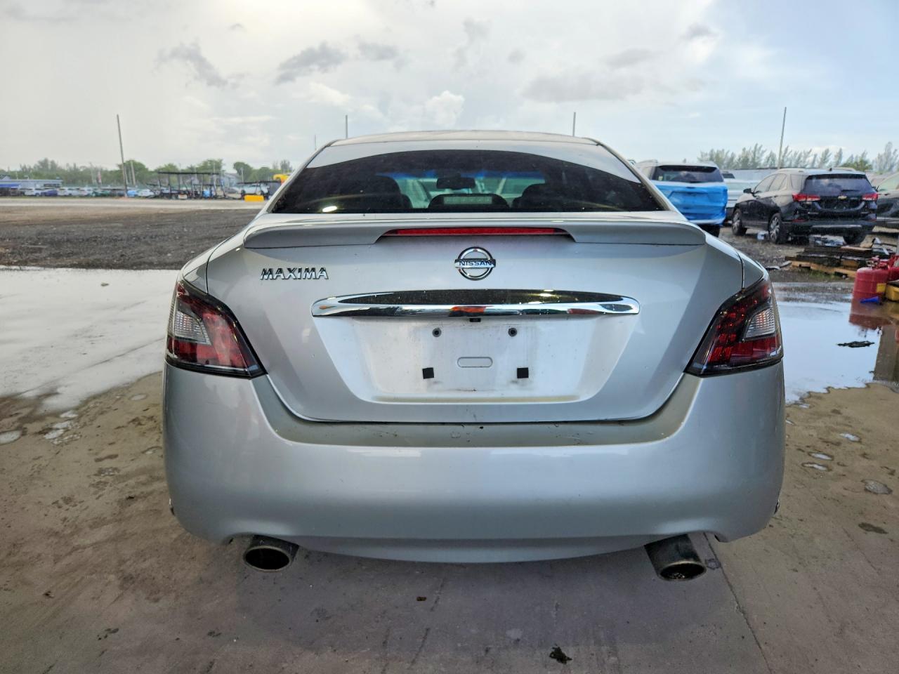 2014 Nissan Maxima 3.5 S Silver vin: 1N4AA5APXEC492221