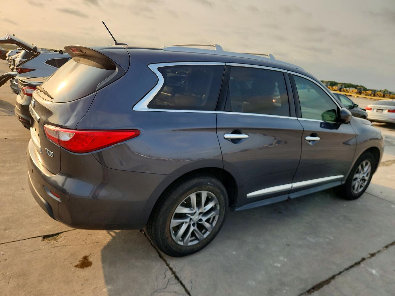 2013 Infiniti Jx35 Base Gray vin: 5N1AL0MM0DC335476