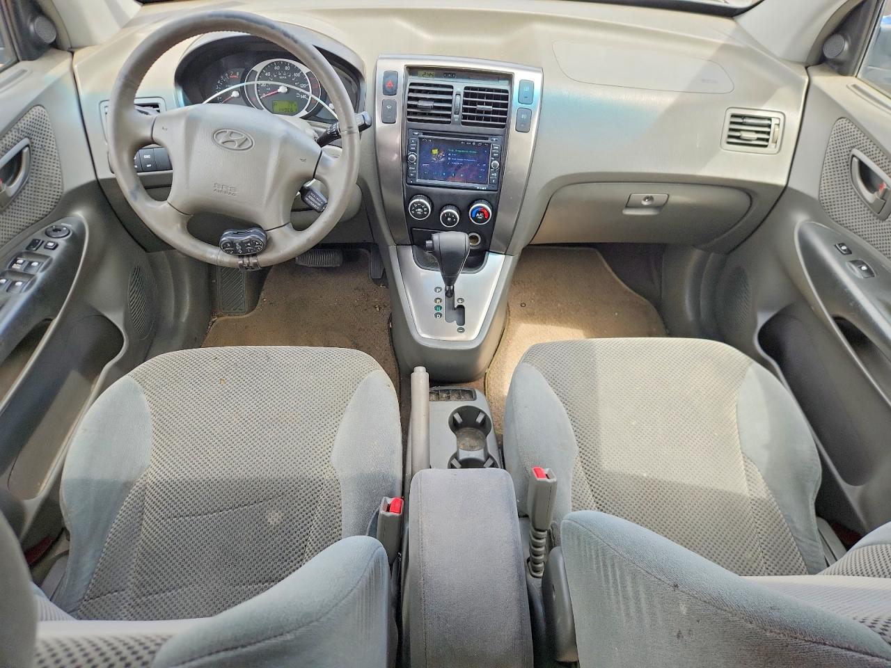 2007 Hyundai Tucson Se Черный vin: KM8JN72D77U483502