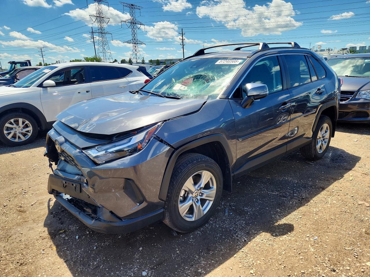 2024 Toyota Rav4 Xle Gray vin: 2T3P1RFV5RW427203