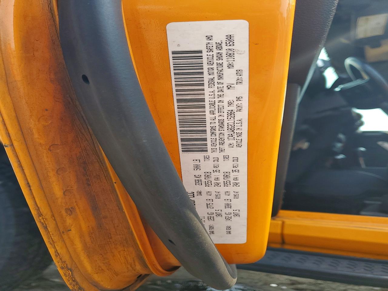 2012 Jeep Wrangler Sahara Orange vin: 1C4AJWBG2CL152864