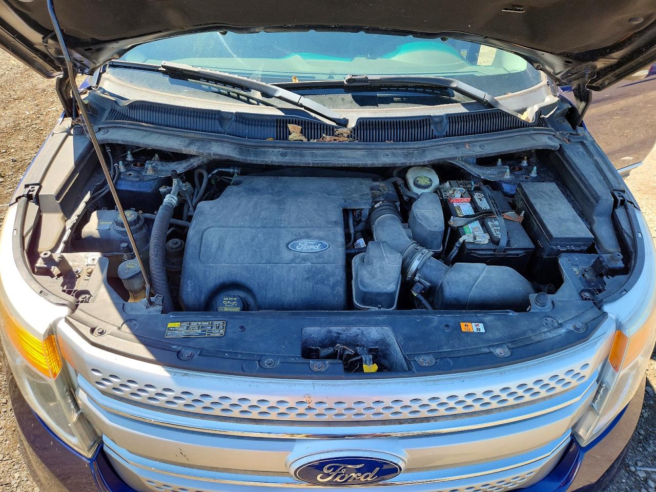 2011 Ford Explorer Xlt Синий vin: 1FMHK8D85BGA08483