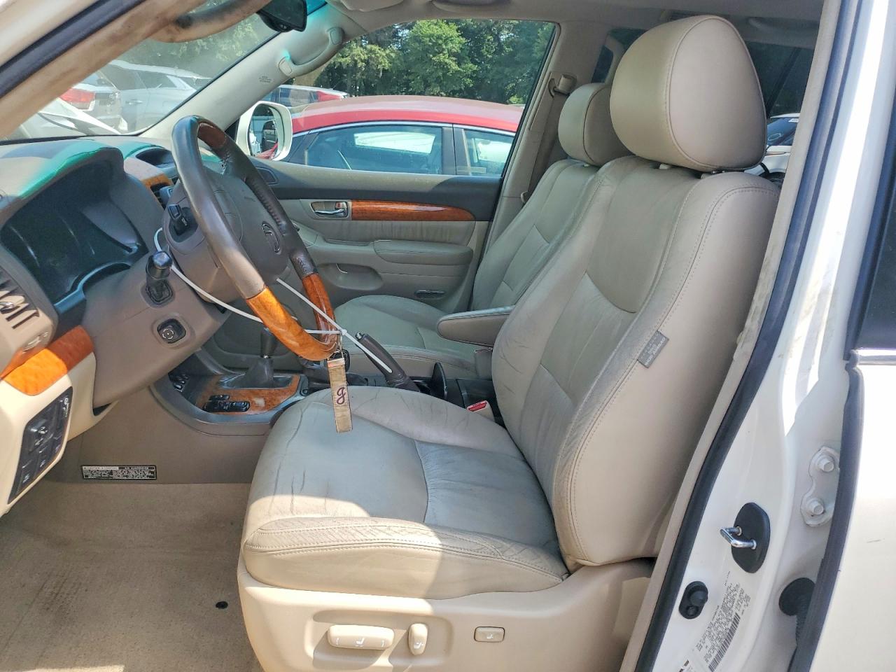 2004 Lexus Gx 470 Белый vin: JTJBT20X740058778