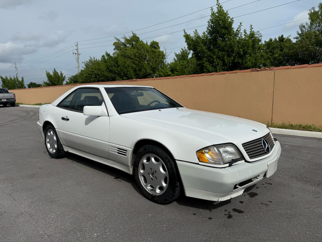 1995 Mercedes-benz Sl 320 White vin: WDBFA63E2SF113822