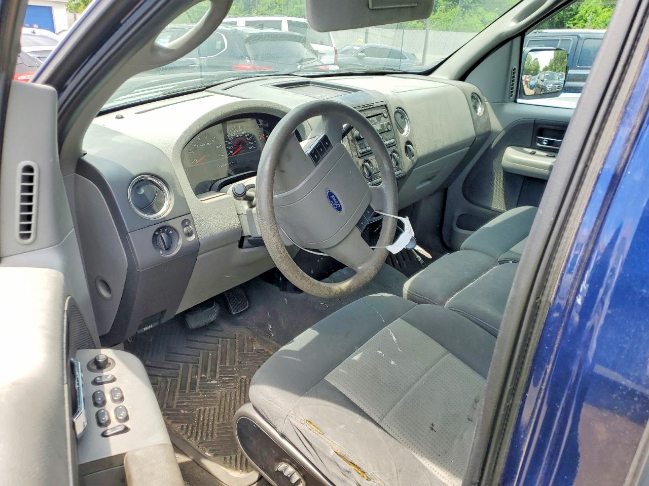 2007 Ford F150 Supercrew Blue vin: 1FTRW14W07FA24560