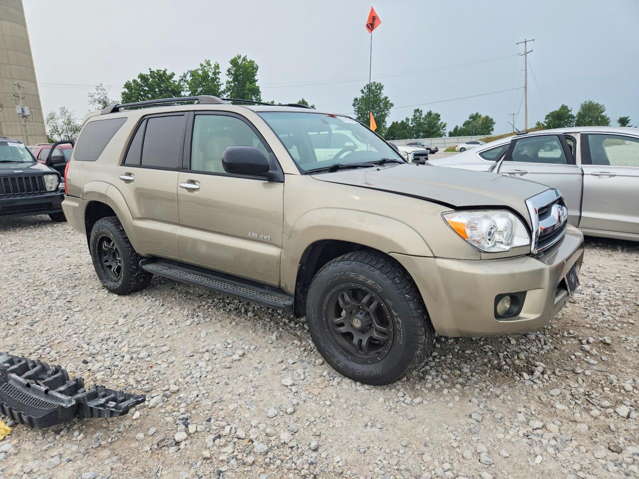2006 Toyota 4runner Sr5 Желто-коричневый vin: JTEBU14R160092641