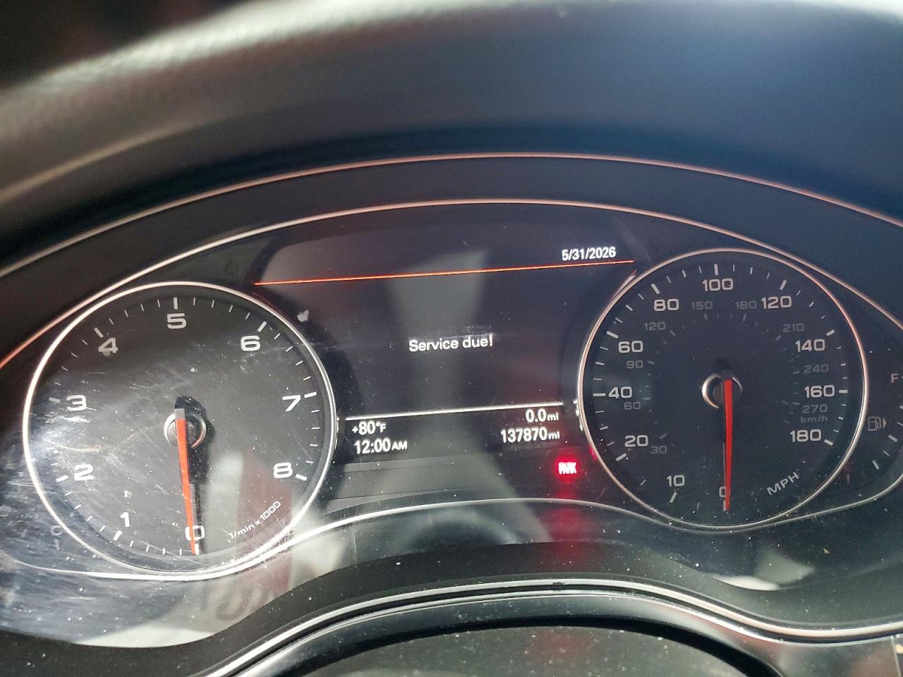 2013 Audi A7 Prestige Black vin: WAU3GAFC1DN054588