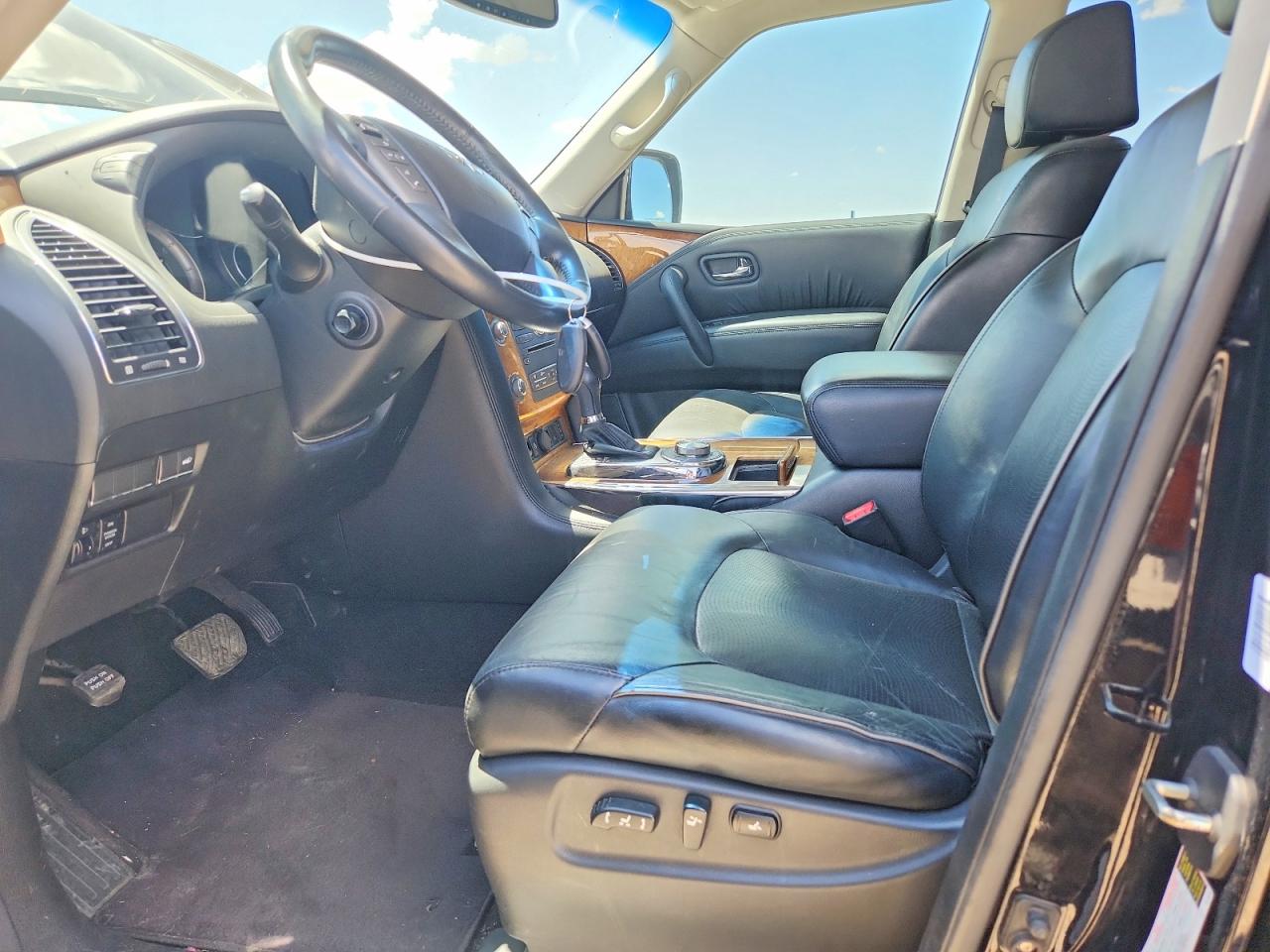 2013 Infiniti Qx56 Base Black vin: JN8AZ2NE4D9040159