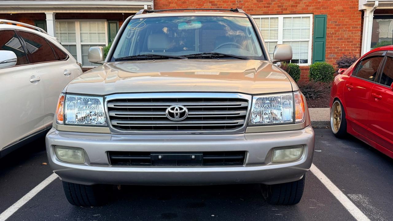 2004 Toyota Land Cruiser Base Gold vin: JTEHT05J742060388