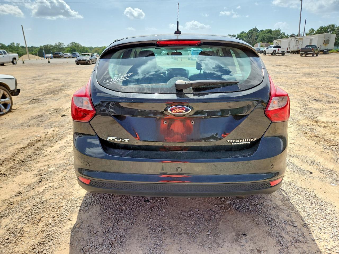 2014 Ford Focus Titanium Черный vin: 1FADP3N28EL227506