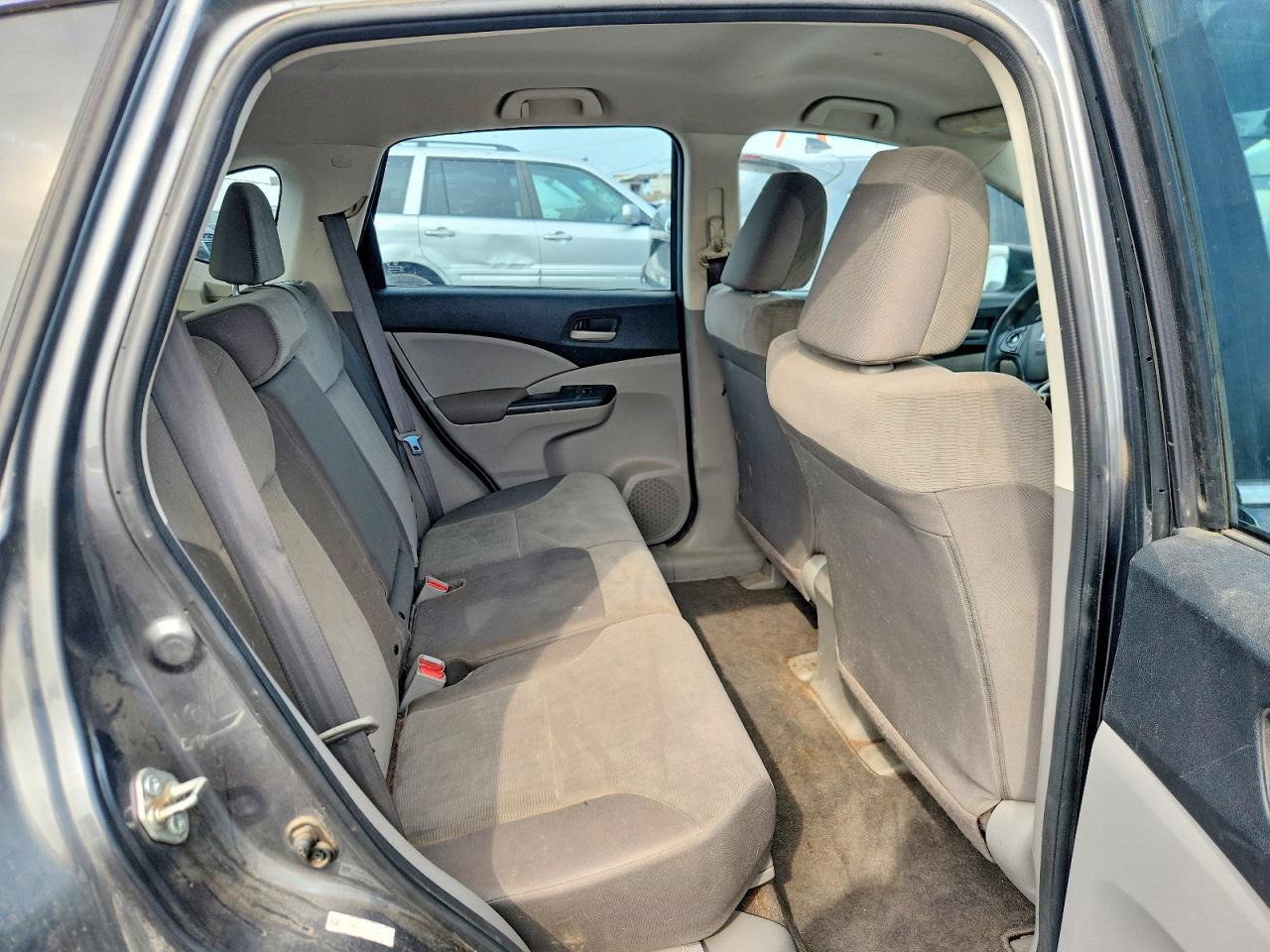 2014 Honda Cr-v Lx Gray vin: 5J6RM4H36EL059586
