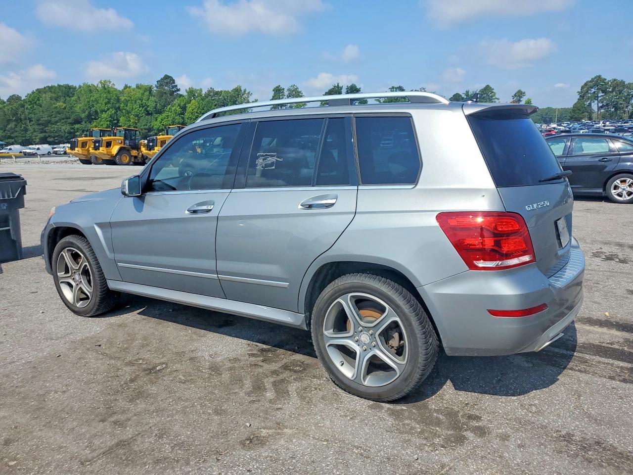 2013 Mercedes-benz Glk 250 Bluetec Silver vin: WDCGG0EB5DG081041