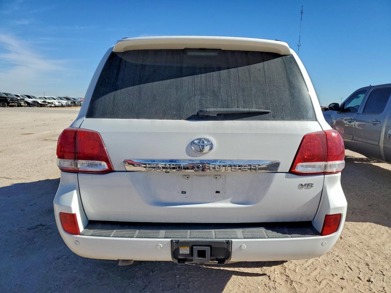 2008 Toyota Land Cruiser Белый vin: JTMHY05JX85001345